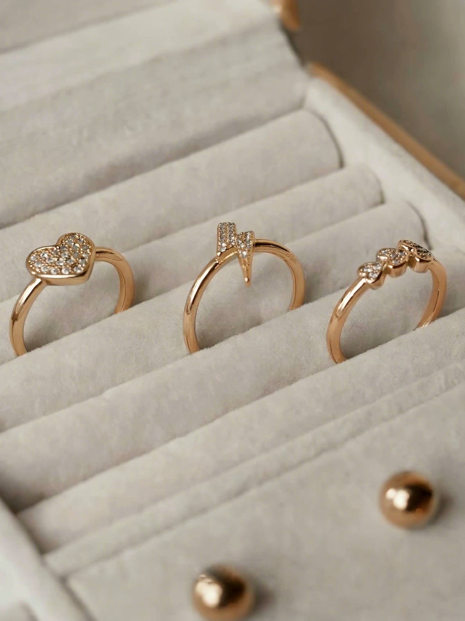 Bridal jewelry close up