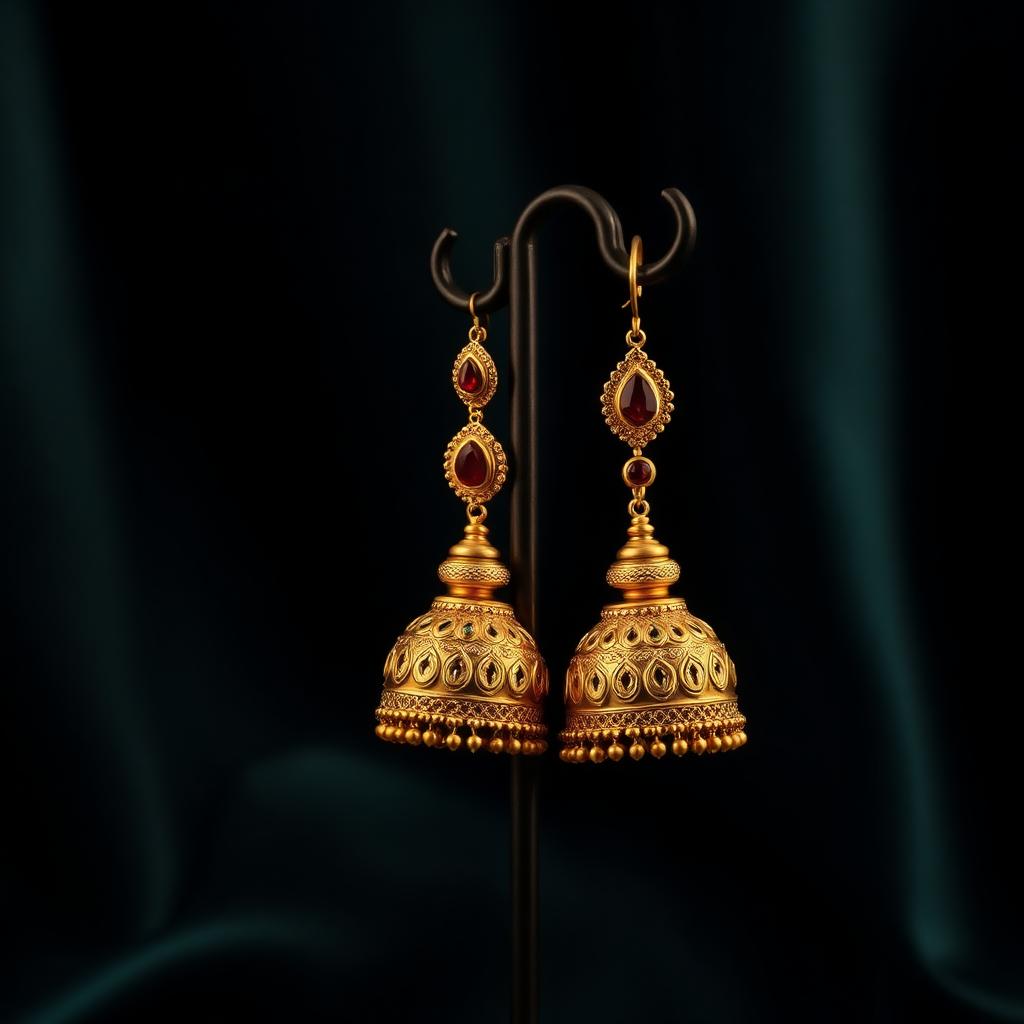 Mahnoor jhumka earrings